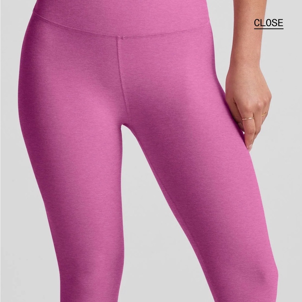 Beyond Yoga - Leggings Muave Pink/Dusty Rose - NWT - Picture 2 of 4